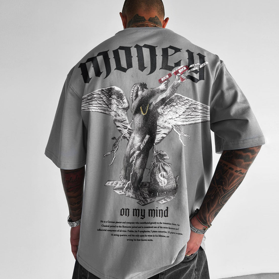 T-shirt Loose Money - BERSHVIBE