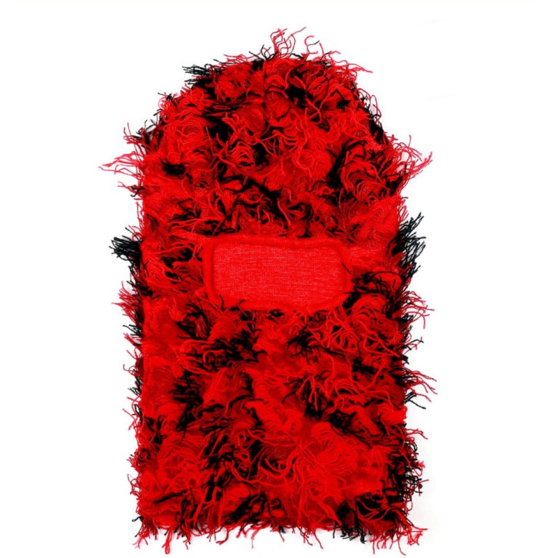Balaclava Men's And Women's Knitted Camouflage Headgear Personality Fashion Wool Hat - BERSHVIBE