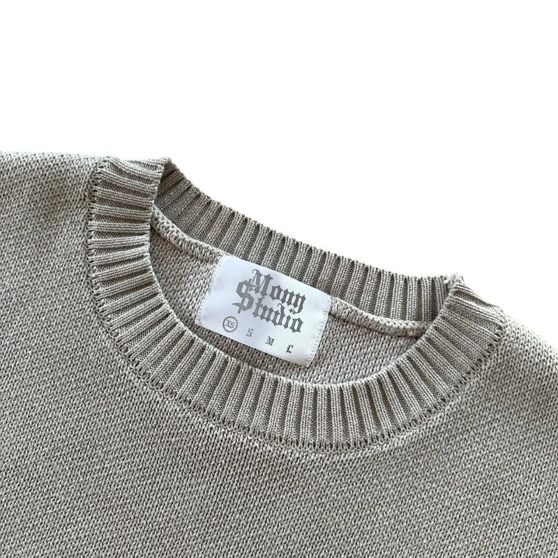 Camisola Boxy Knitted