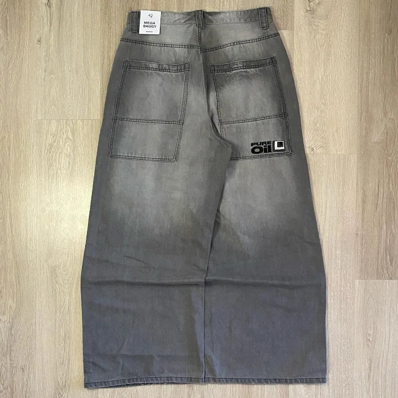 Calças super baggy