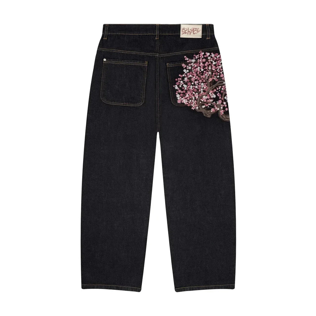 Jeans Baggy Ameixa
