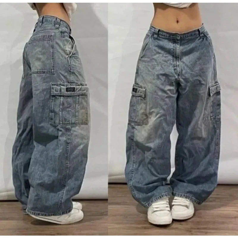 Calças super baggy