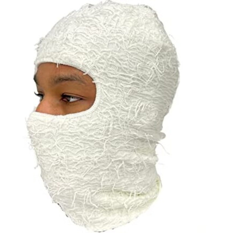 Balaclava Men's And Women's Knitted Camouflage Headgear Personality Fashion Wool Hat - BERSHVIBE