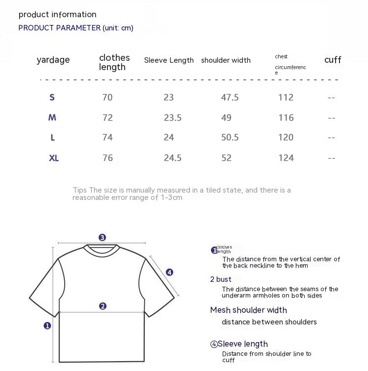 Portrait Printing Loose All-match Solid Color Loose Short Sleeve - BERSHVIBE