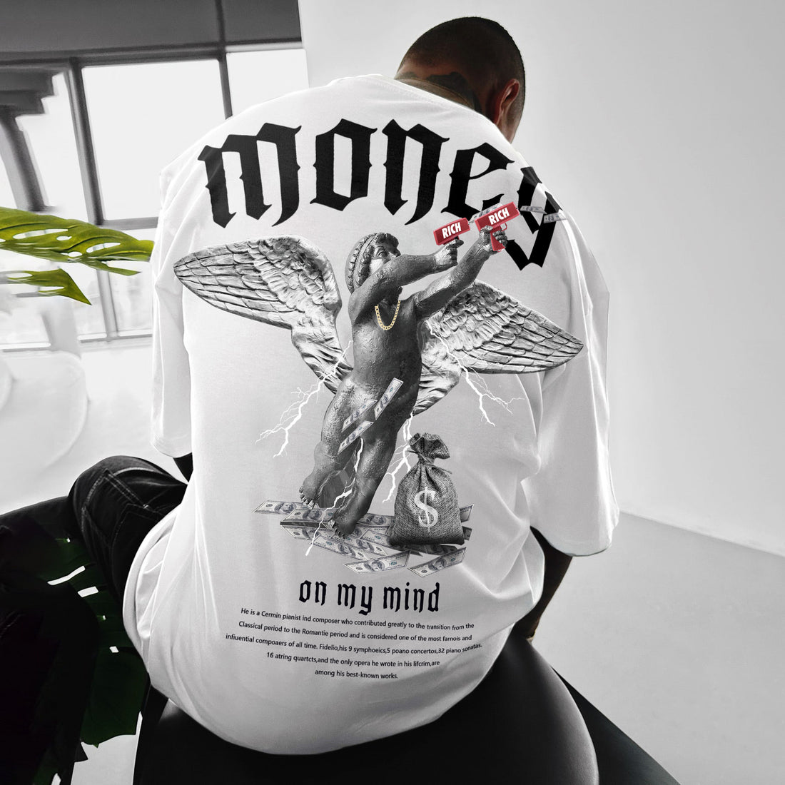 T-shirt Loose Money - BERSHVIBE