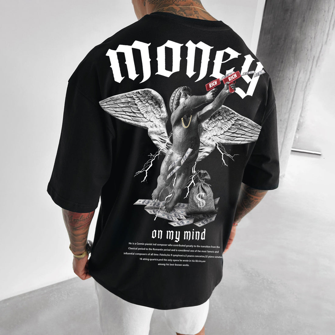 T-shirt Loose Money - BERSHVIBE